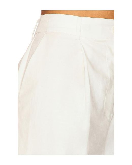 Lovers + Friends White Jackie Pant