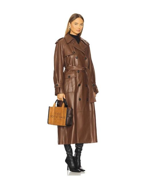 Marc Jacobs Brown The Suede Small Tote Bag