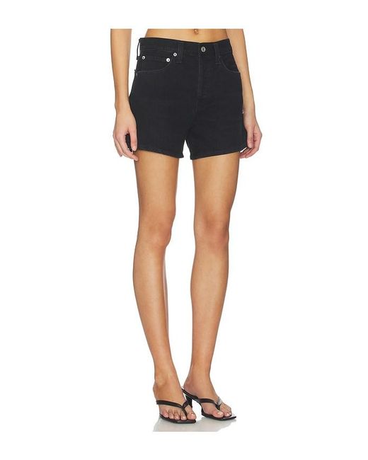 Agolde Blue Long Parker Shorts