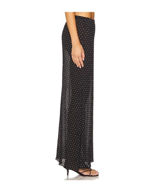 Lioness Black Ford Maxi Skirt