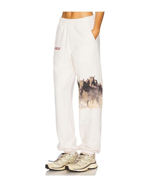 Darling White Wild Sweatpant