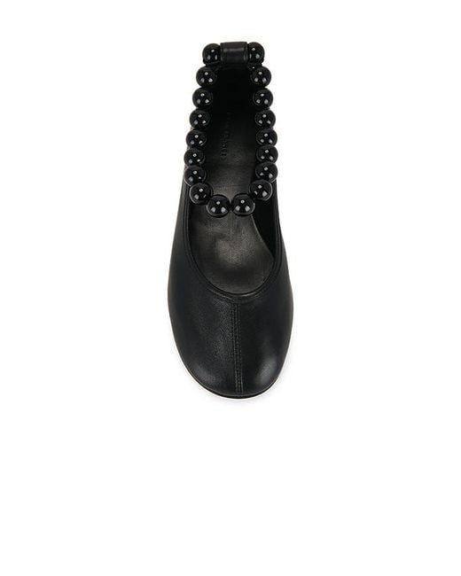 Dear Frances Black Balla Anklet Flat