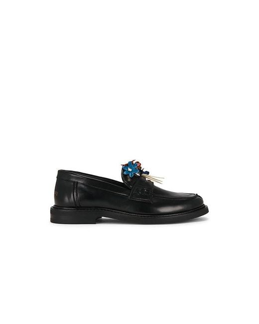 Filling Pieces Black Bouquet Loafer for men
