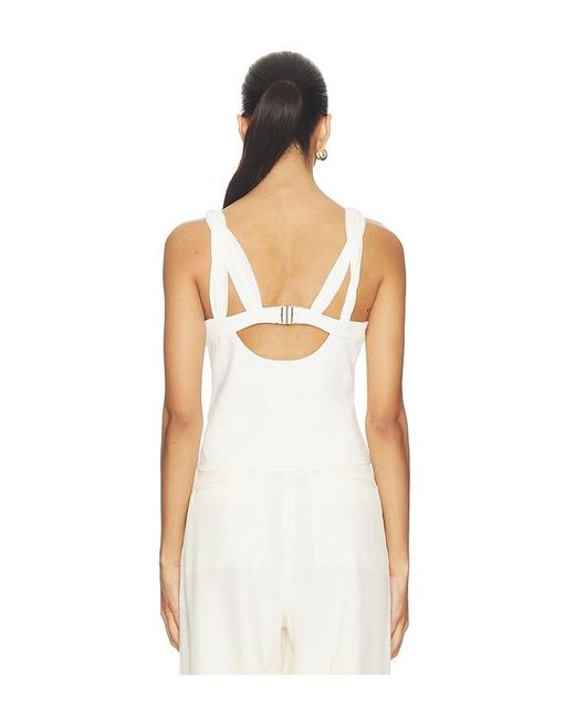 Steve Madden White Addisyn Top