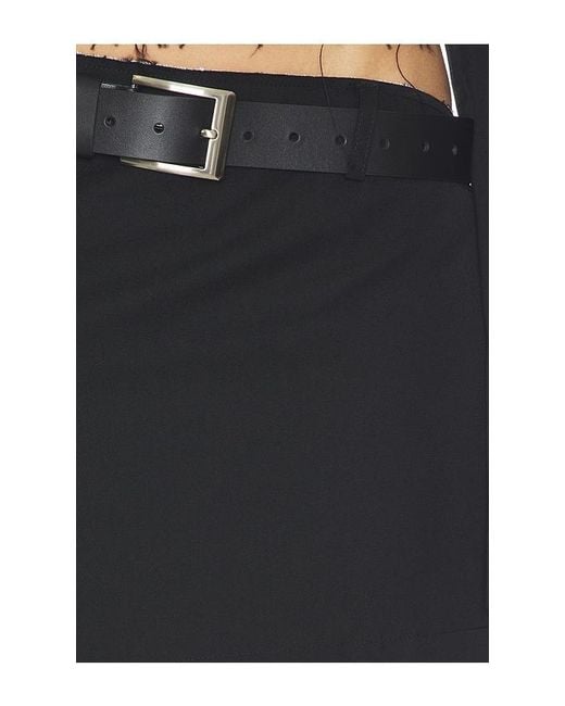 Jade Cropper Black High Waisted Mini Skirt