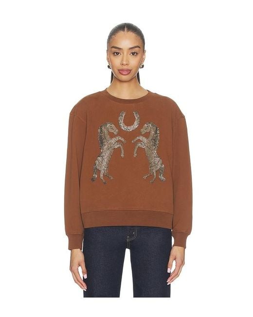 AllSaints Brown Luck Pippa Sweater