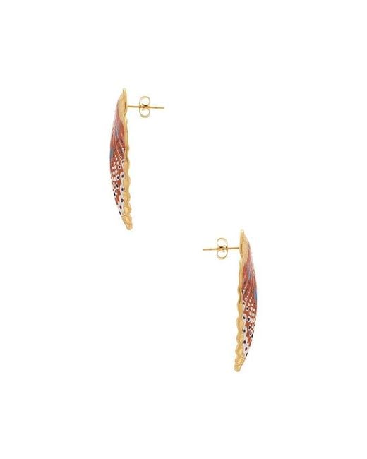 BRACHA White Tide Earrings