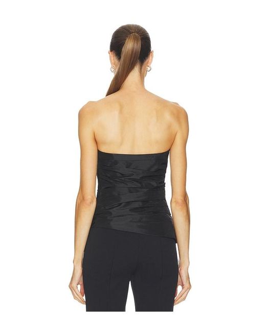 Jonathan Simkhai Black Emerson Bustier Top