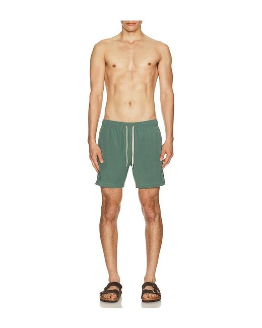 Faherty Brand Green All Day 6 Swimtrunks for men