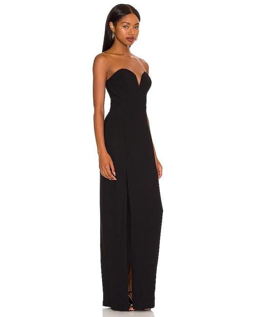 Amanda Uprichard Black Cherri Gown