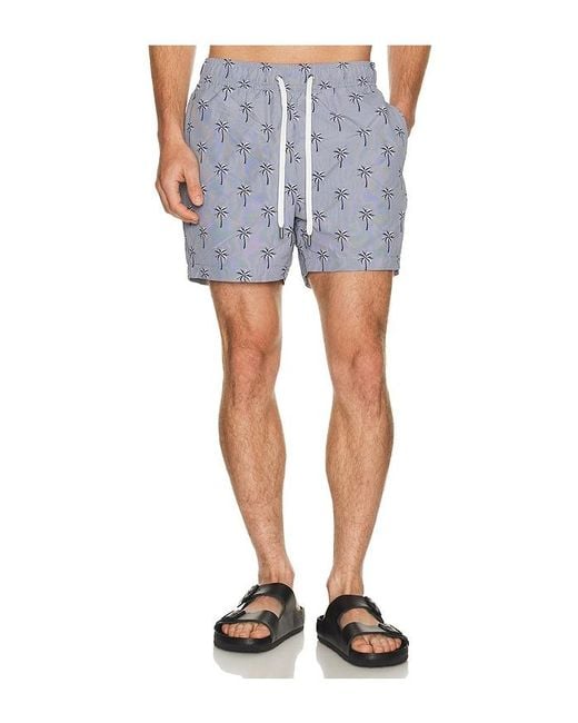 Onia Blue Charles 5 Swim Trunk for men
