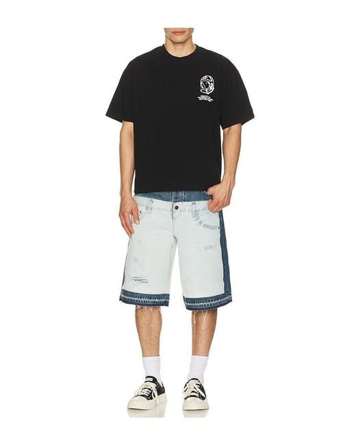 BBCICECREAM Blue Apollo Shorts for men