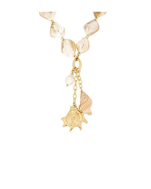Ettika Metallic True Shell Necklace