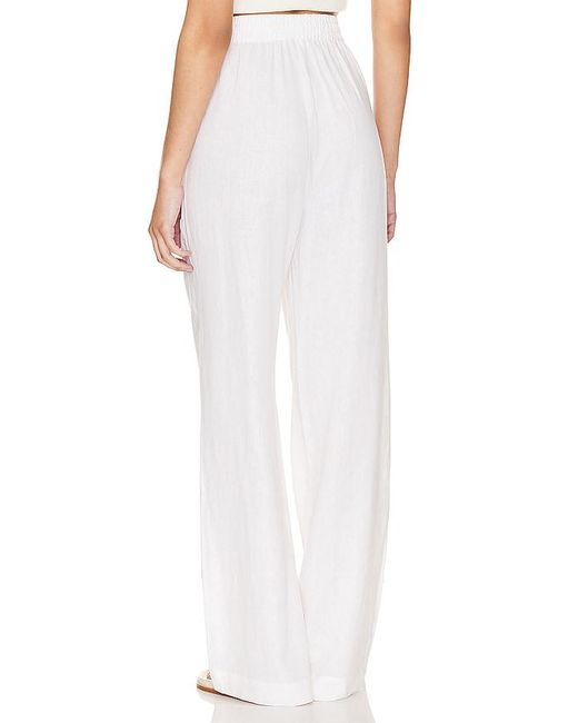 Steve Madden White Venetia Pant