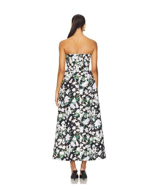 Kika Vargas White Rose Dress