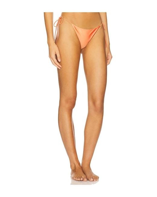 Asta Resort White Mia String Bikini Bottom