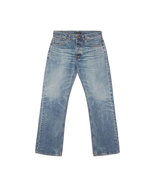 Nudie Jeans Blue Regular Alf Tracks Jeans for men