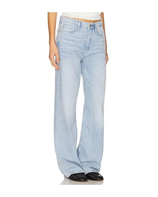 Rag & Bone Logan ワイドレッグ ブルー | Lyst