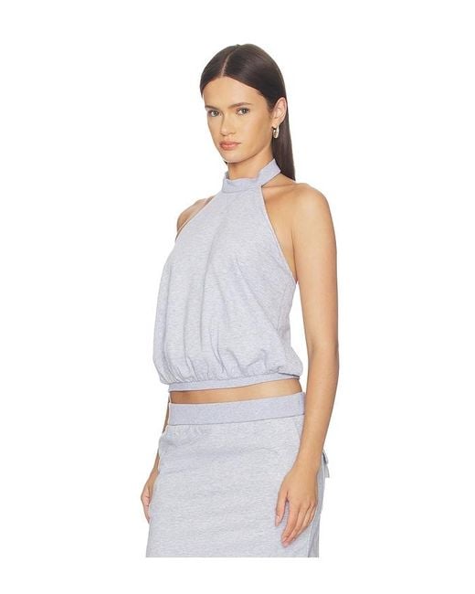 Nii HAI White Utility Halter Top