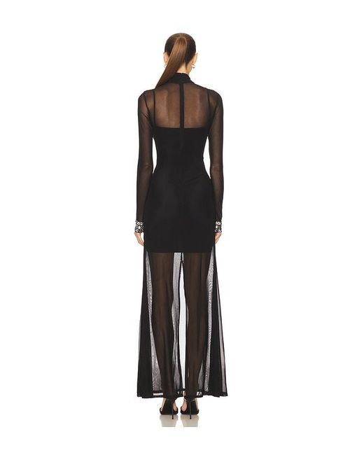 Mariandree Gaitan Black Emilia Dress
