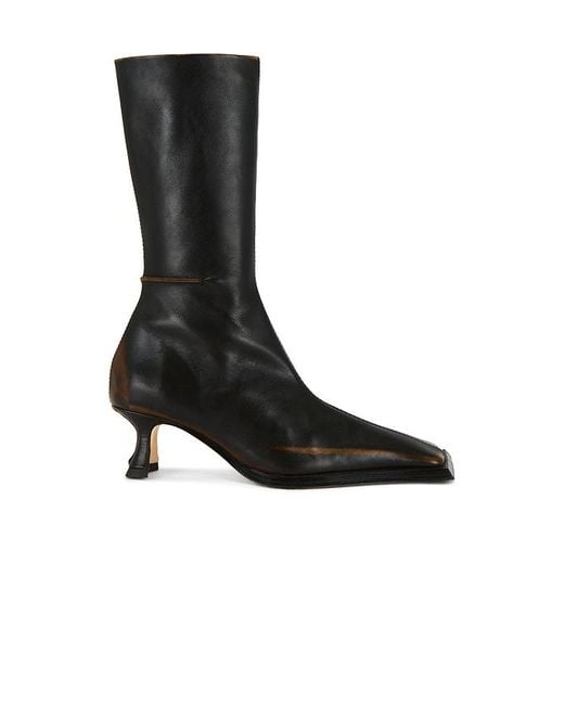 Miista Black Boot Alfa