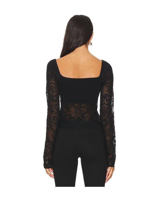 MAJORELLE Black Myla Top