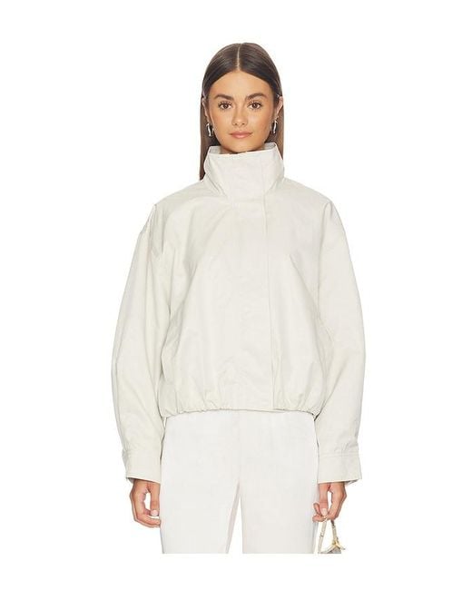Astr White Cooper Jacket