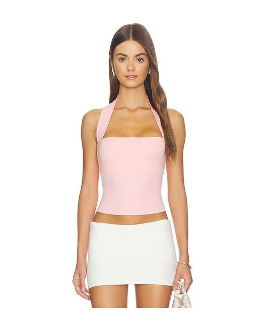 MAJORELLE Pink Royce Top