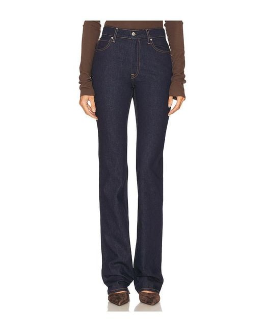 Slim Bot GRLFRND Remy Slim Boot in Blue | Lyst UK