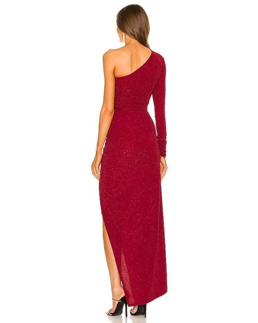 Michael Costello Red X Revolve Gilly Maxi Dress