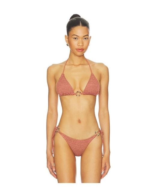 Bondeye Orange Ring Ingrid Triangle Bra