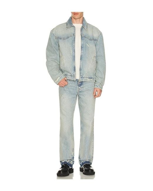 Represent Blue X Guns N' Roses Denim Jacket for men