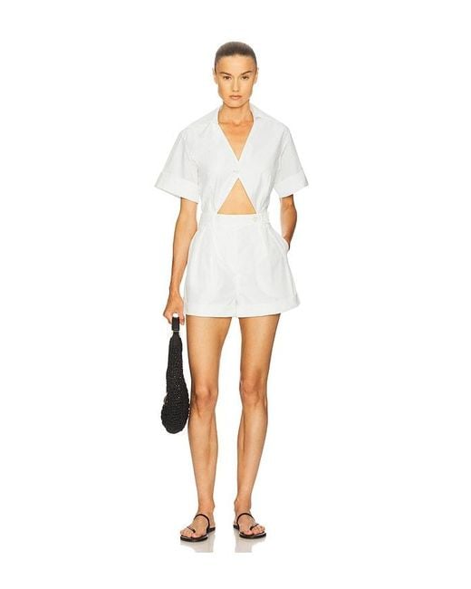 Helsa White Romper