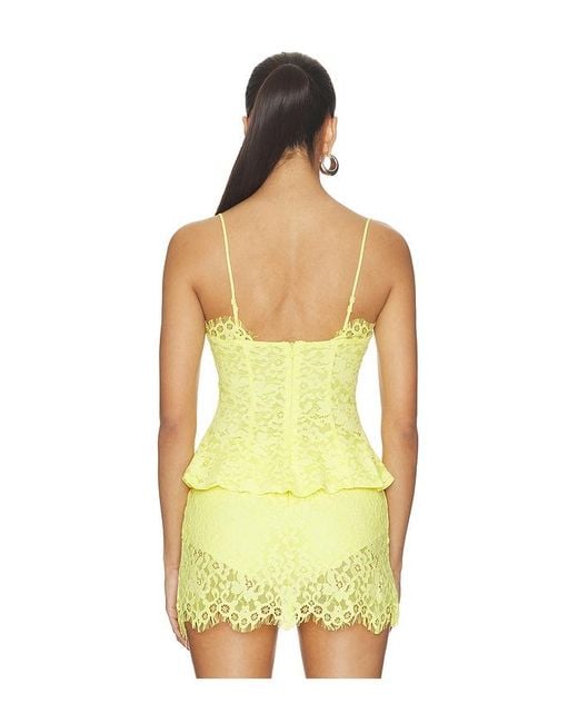 AFRM Yellow Ari Top