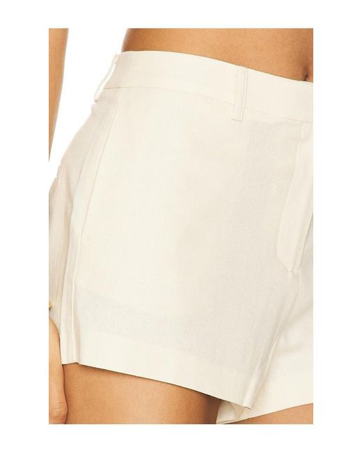 Shani Shemer White Jolin Shorts