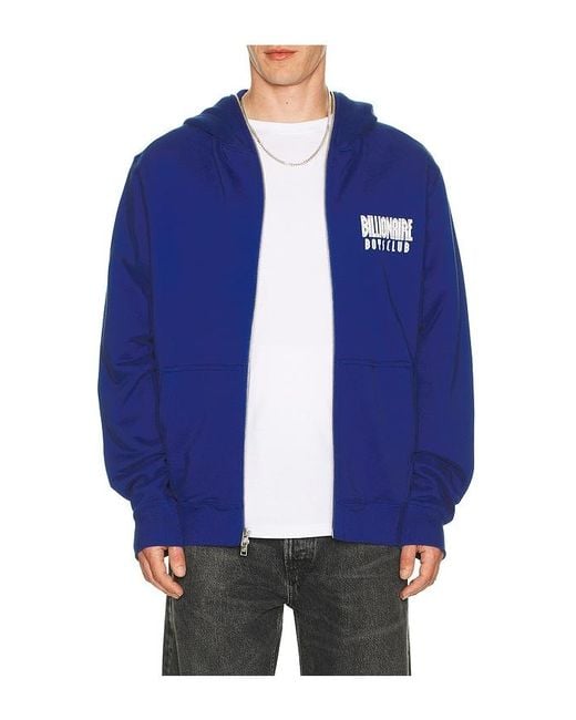 BBCICECREAM Blue Astro Zip Hoodie for men
