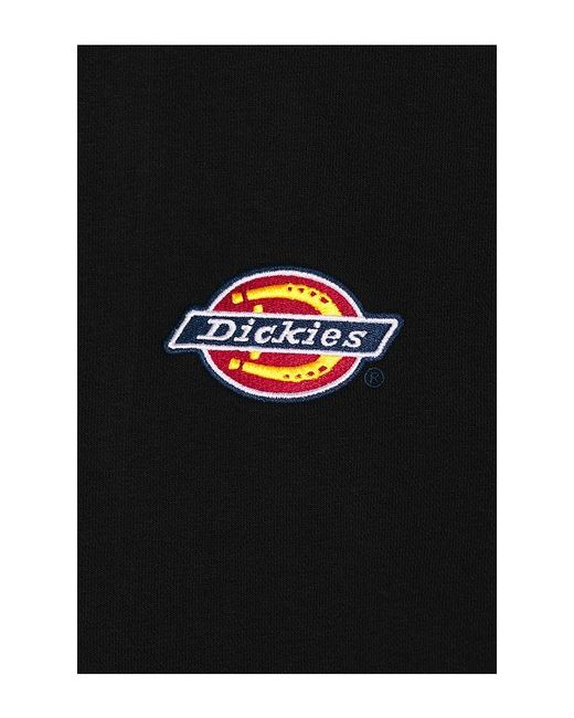 Dickies Black Chest Hit Logo Hoodie for men