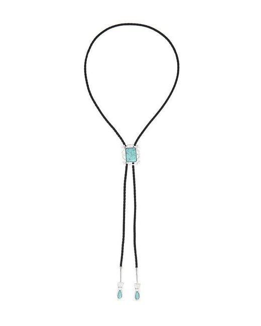 petit moments Black Whimsky Bolo Necklace
