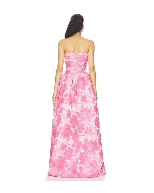 Elliatt Pink Dionne Strapless Ballgown