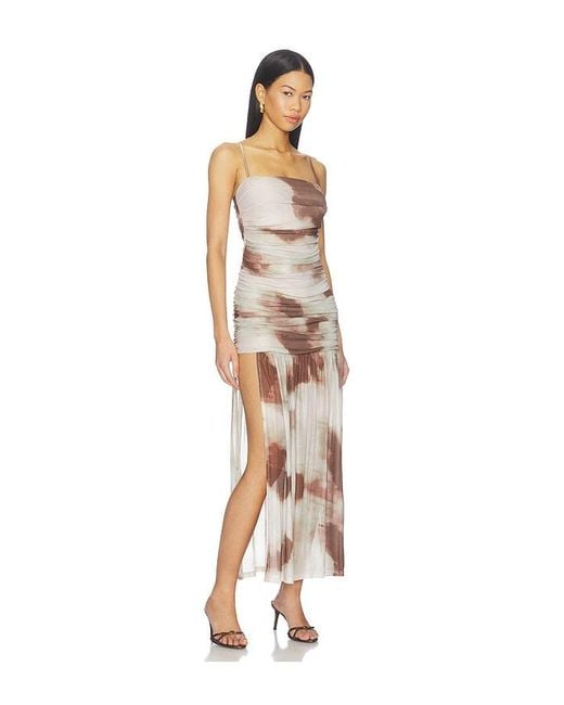 Madison The Label Natural Itana Maxi Dress