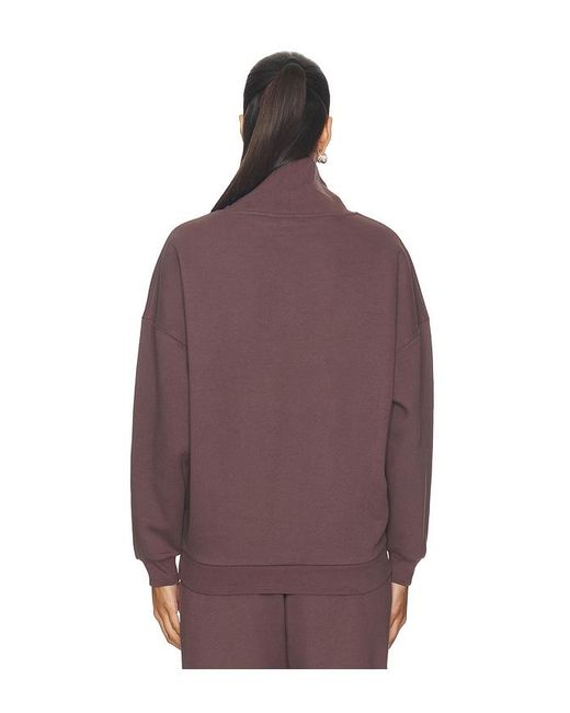 WellBeing + BeingWell Purple Magnolia Pullover