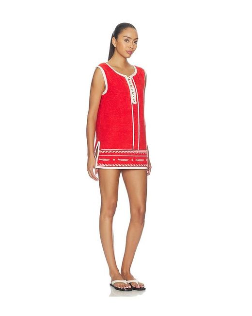 Posse Red Cody Tunic Top