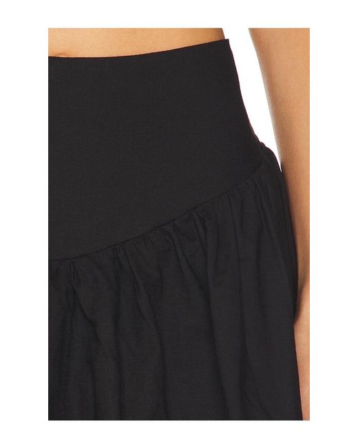 MORE TO COME Black Palomina Mini Skirt