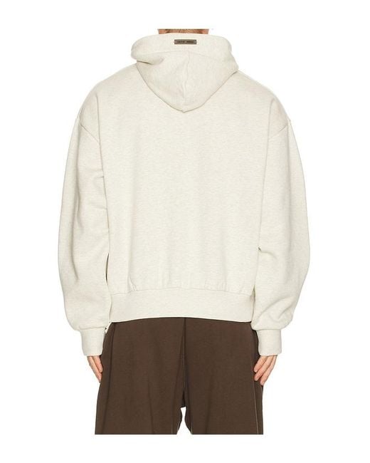 Fear Of God White Classic Hoodie for men