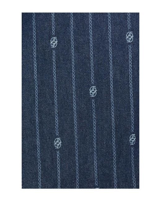 Drole de Monsieur Blue Le Jean Baggy Monogramme for men
