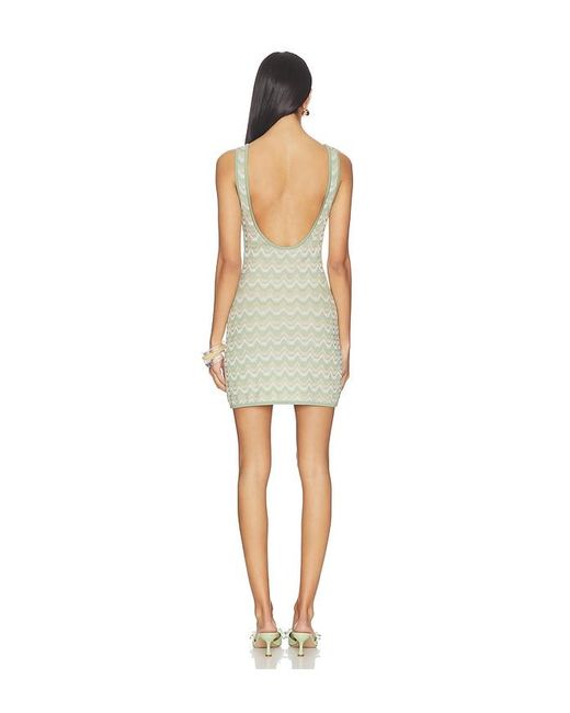 Devon Windsor Natural Selena Mini Dress