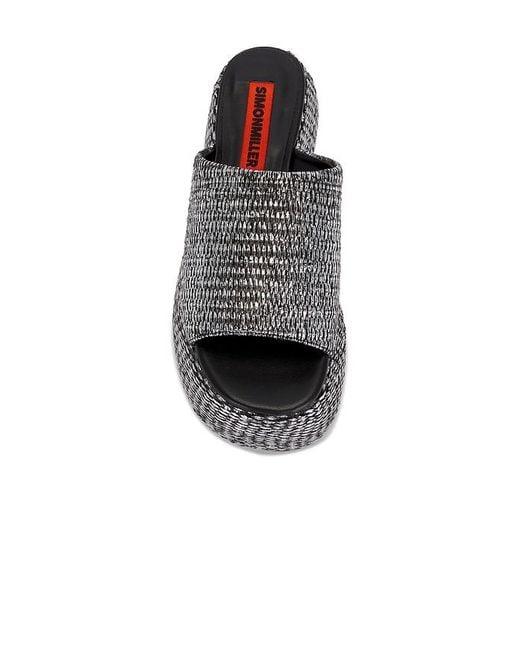 Simon Miller Multicolor Cloudy Platform Sandal