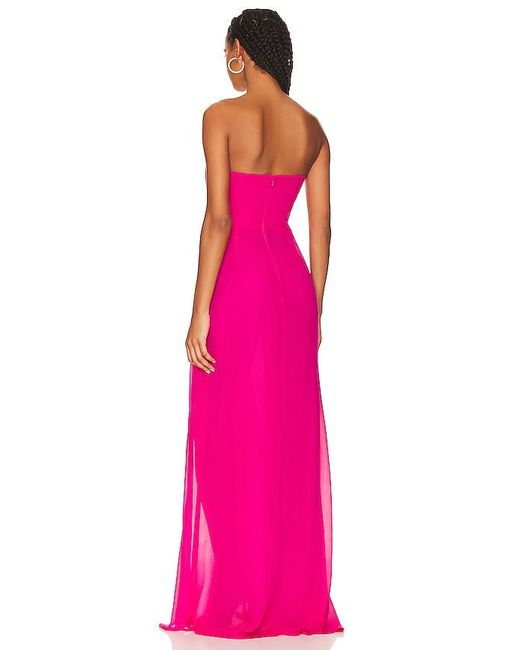 SAU LEE Pink Hera Dress