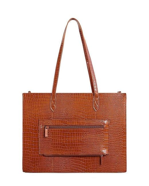 Bolso tote the large work BEIS de color Brown