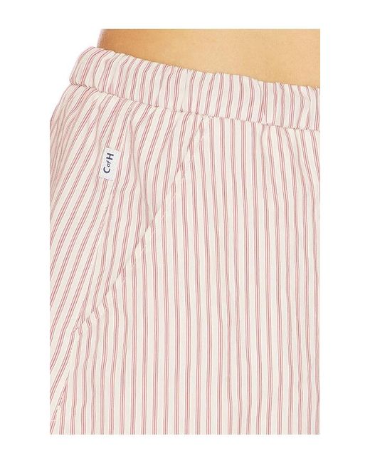 Citizens of Humanity White Este Drawstring Shorts